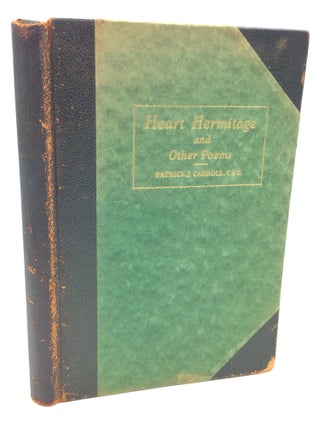 Item #181062 HEART HERMITAGE and Other Poems. Patrick J. Carroll