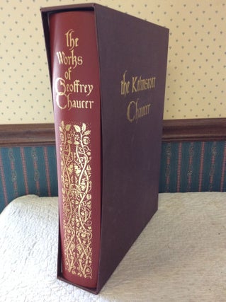 Item #181155 THE WORKS OF GEOFFREY CHAUCER. Geoffrey Chaucer