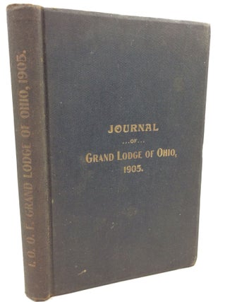 Item #181193 PROCEEDINGS OF THE GRAND LODGE OF OHIO at Its Seventy-Third Annual Session Held at...