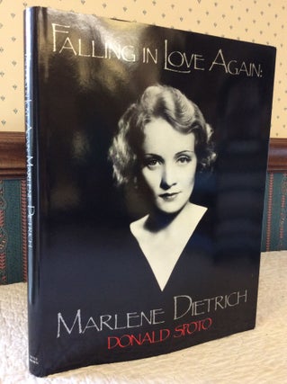 Item #181363 FALLING IN LOVE AGAIN: Marlene Dietrich. Donald Spoto