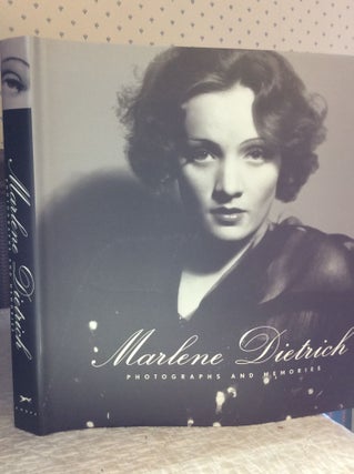 Item #181430 MARLENE DIETRICH: PHOTOGRAPHS AND MEMORIES from the Marlene Dietrich Collection of...