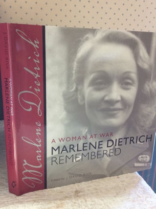 Item #181431 A WOMAN AT WAR: Marlene Dietrich Remember. ed J. David Riva