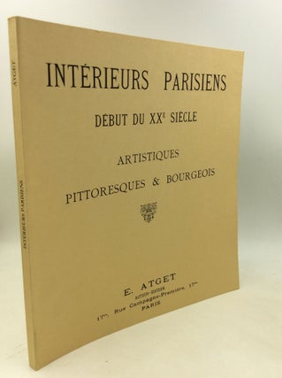 Item #181808 EUGENE ATGET 1857-1927: INTERIEURS PARISIENS