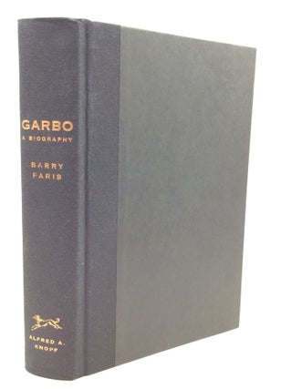 Item #181816 GARBO: A BIOGRAPHY. Barry Paris