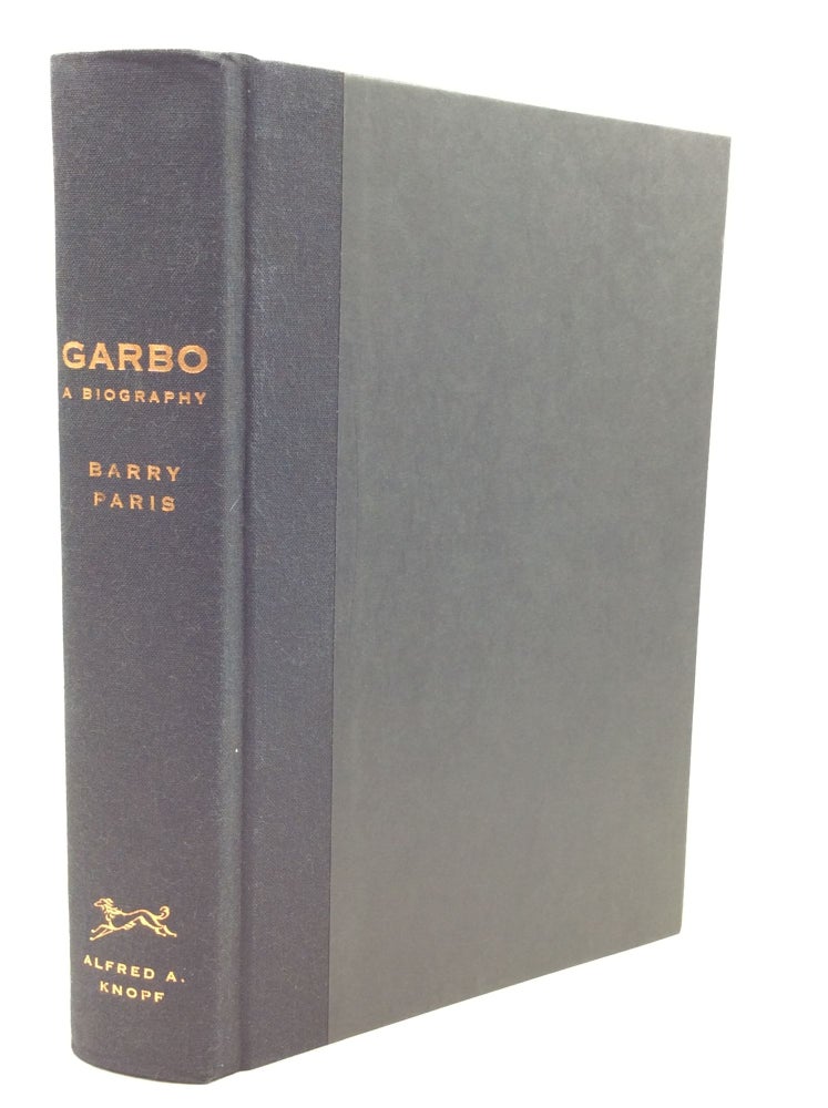 Item #181816 GARBO: A BIOGRAPHY. Barry Paris.