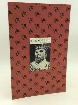 Item #182713 THE GRIFFIN: November 1959. ed Arthur J. Rosenthal