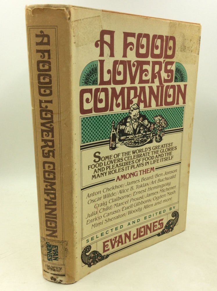 Item #182965 A FOOD LOVER'S COMPANION. Evan Jones.