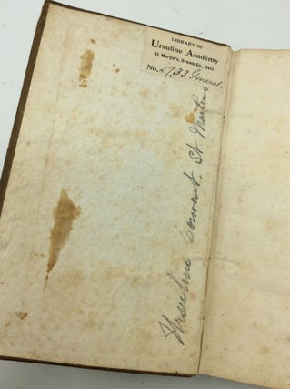 A DEBATE ON THE ROMAN CATHOLIC RELIGION: Held in the Sycamore-Stret Meeting House, Cincinnati, from the 13th to the 21st of January, 1837. Between Alexander Campbell, of Bethany, Virginia, and the Rt. Rev. John B. Purcell, Bishop of Cincinnati.
