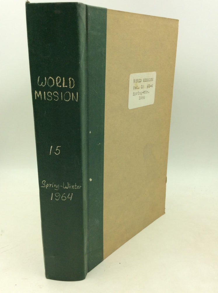 Item #183299 WORLDMISSION, Volume 15. ed Rev. Fulton J. Sheen.