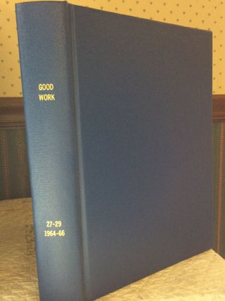 Item #183320 GOOD WORK, Volumes 27-29. ed Graham Carey