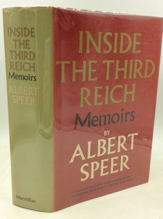 Item #183999 INSIDE THE THIRD REICH. Albert Speer