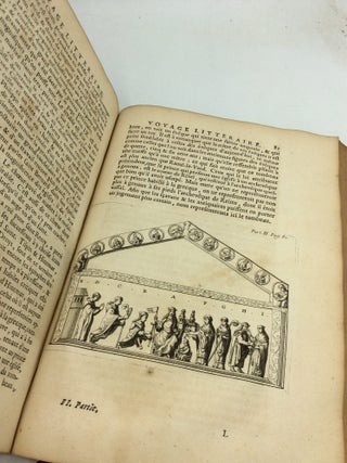 VOYAGE LITTERAIRE de Deux Religieux Benedictins de la Congregation de Saint Maur.