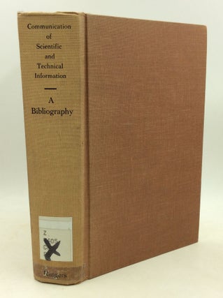 Item #184414 BIBLIOGRAPHY OF RESEARCH RELATING TO THE COMMUNICATION OF SCIENTIFIC AND TECHNICAL...