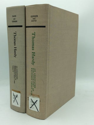 Item #184465 THOMAS HARDY: An Annotated Bibliography of Writings about Him, Volumes I-II. Helmut...