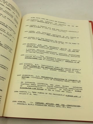 EVOLUTION OF THE MODERN PRESIDENCY: A Bibliographical Survey