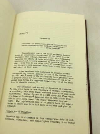 LIBRARY AND ARCHIVES CONSERVATION: 1980s and Beyond, Volume I