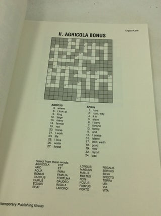 LATIN CROSSWORD PUZZLES: 50 Blackline Masters for Beginning Students