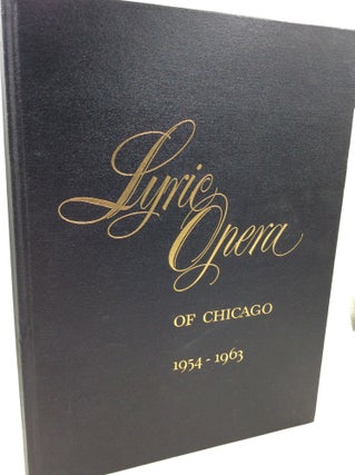 Item #184991 LYRIC OPERA OF CHICAGO 1954-1963