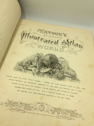 WATSON'S NEW AND COMPLETE ILLUSTRATED ATLAS OF THE WORLD