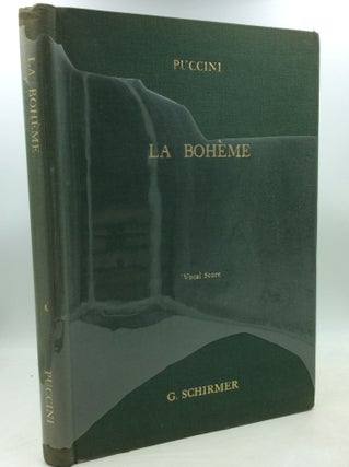 Item #185173 LA BOHEME. Giacomo Puccini