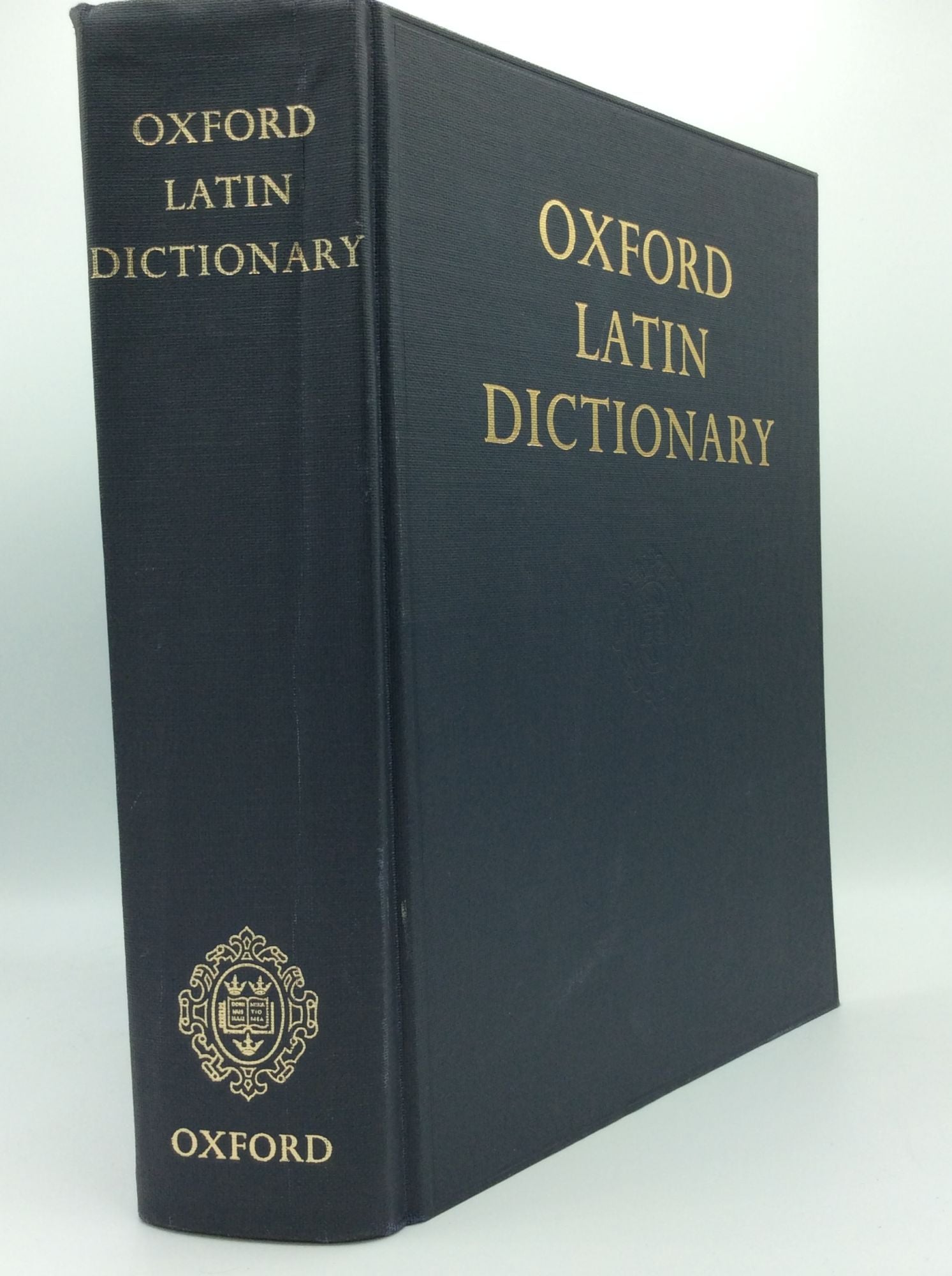 OXFORD LATIN DICTIONARY | ed P G. W. Glare | Combined Edition, 3rd ...