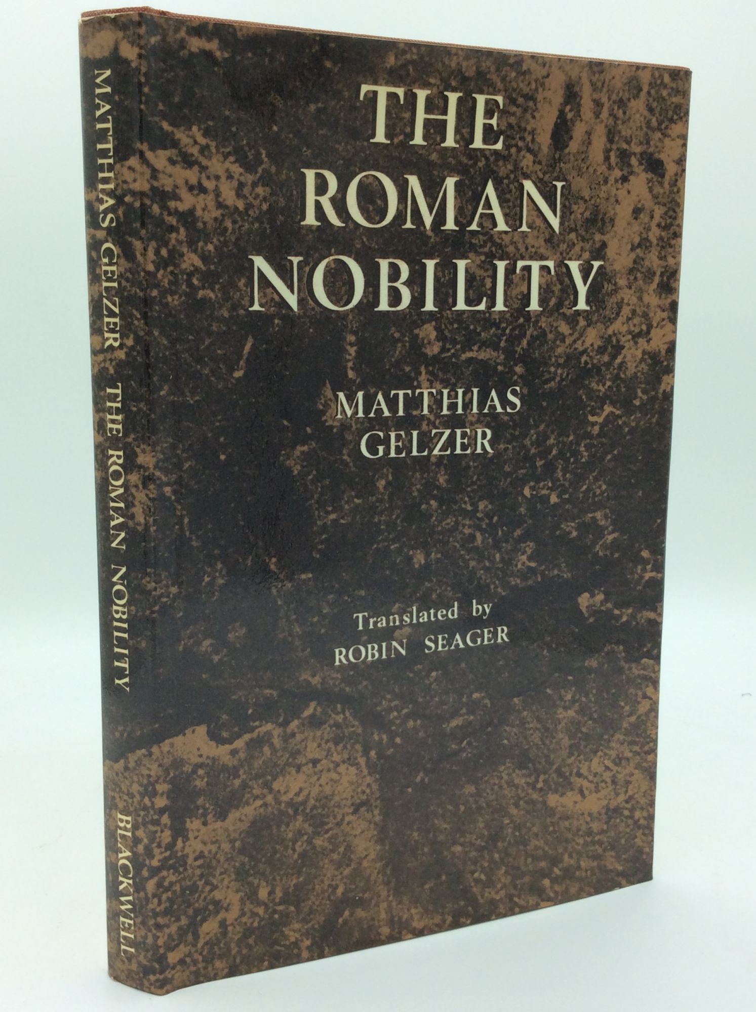 THE ROMAN NOBILITY by Matthias Gelzer on Kubik Fine Books Ltd