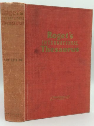 Item #185342 ROGET'S INTERNATIONAL THESAURUS