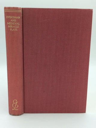 Item #185465 EVERYMAN AND MEDIEVAL MIRACLE PLAYS. ed A C. Cawley