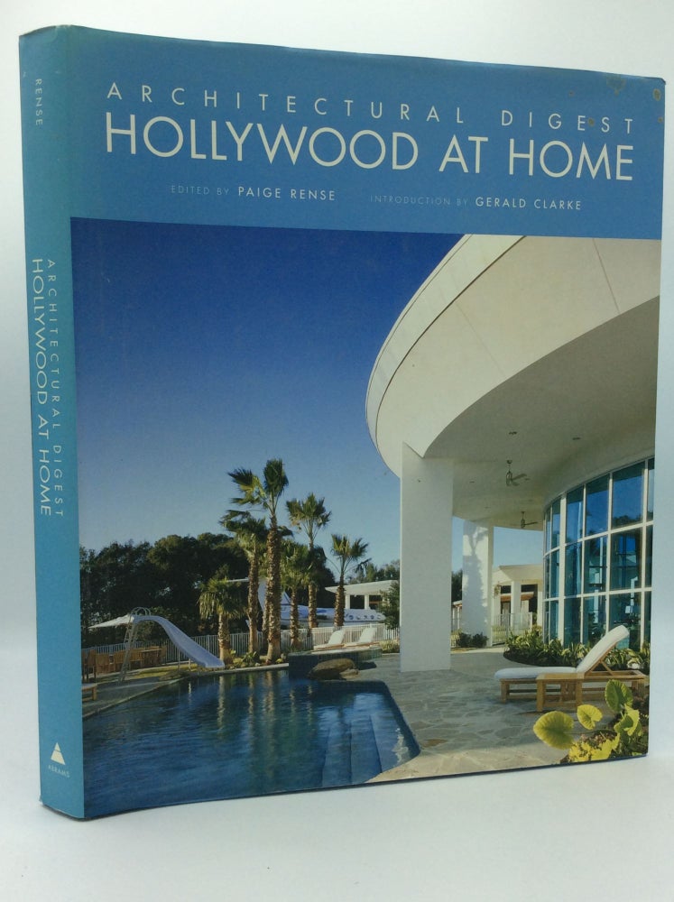 Item #185677 HOLLYWOOD AT HOME. Architectural Digest, ed Paige Rense.