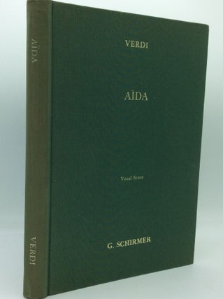Item #185887 AIDA. Giuseppe Verdi