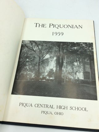 1959 PIQUA CENTRAL HIGH SCHOOL YEARBOOK