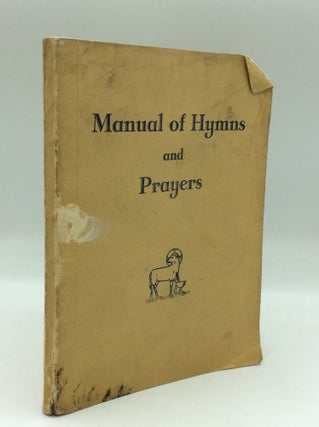 Item #186268 MANUAL OF HYMNS AND PRAYERS. Sisters of the Precious Blood