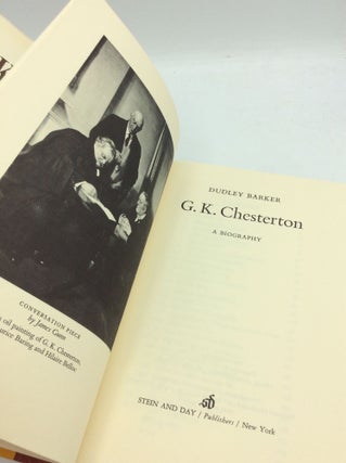 G.K. CHESTERTON: A Biography