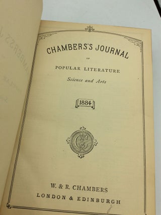 CHAMBERS'S JOURNAL of Popular Literature, Science and Arts (Fifth Series, 1884)