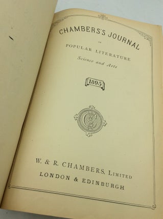 CHAMBERS'S JOURNAL of Popular Literature, Science and Arts: Poole Vol. 72