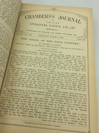 CHAMBERS'S JOURNAL of Popular Literature, Science and Arts: Poole Vol. 72