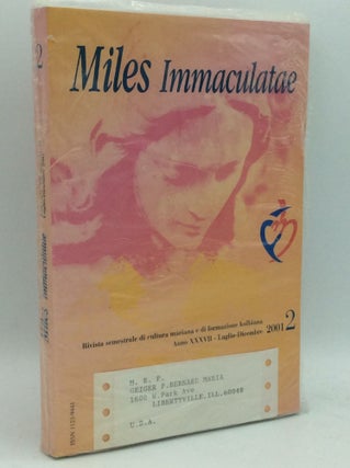 Item #186530 MILES IMMACULATAE: July-December 2001