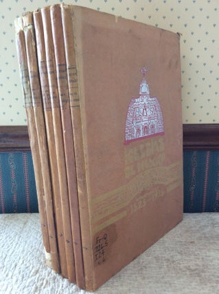 Item #186537 IGLESIAS DE MEXICO, Volumen I-VI. Dr. Atl, Guillermo Kahlo, Gerardo Murillo Coronado