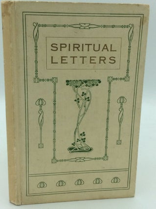 Item #186696 SPIRITUAL LETTERS. Edward B. Pusey