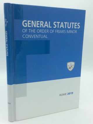 Item #186714 GENERAL STATUTES OF THE ORDER OF FRIARS MINOR CONVENTUAL