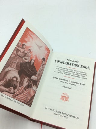 SAINT JOSEPH CONFIRMATION BOOK with Catechetical Instructions, Rite of Confirmation, Highlights from the Gospels and Prayers to the Holy Spirit and Jesus Christ