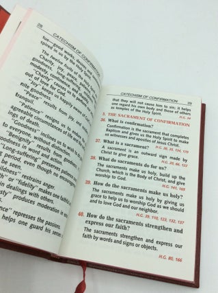 SAINT JOSEPH CONFIRMATION BOOK with Catechetical Instructions, Rite of Confirmation, Highlights from the Gospels and Prayers to the Holy Spirit and Jesus Christ