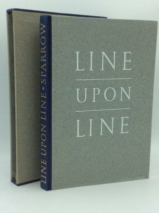 Item #186788 LINE UPON LINE: An Epigraphical Anthology. comp John Sparrow