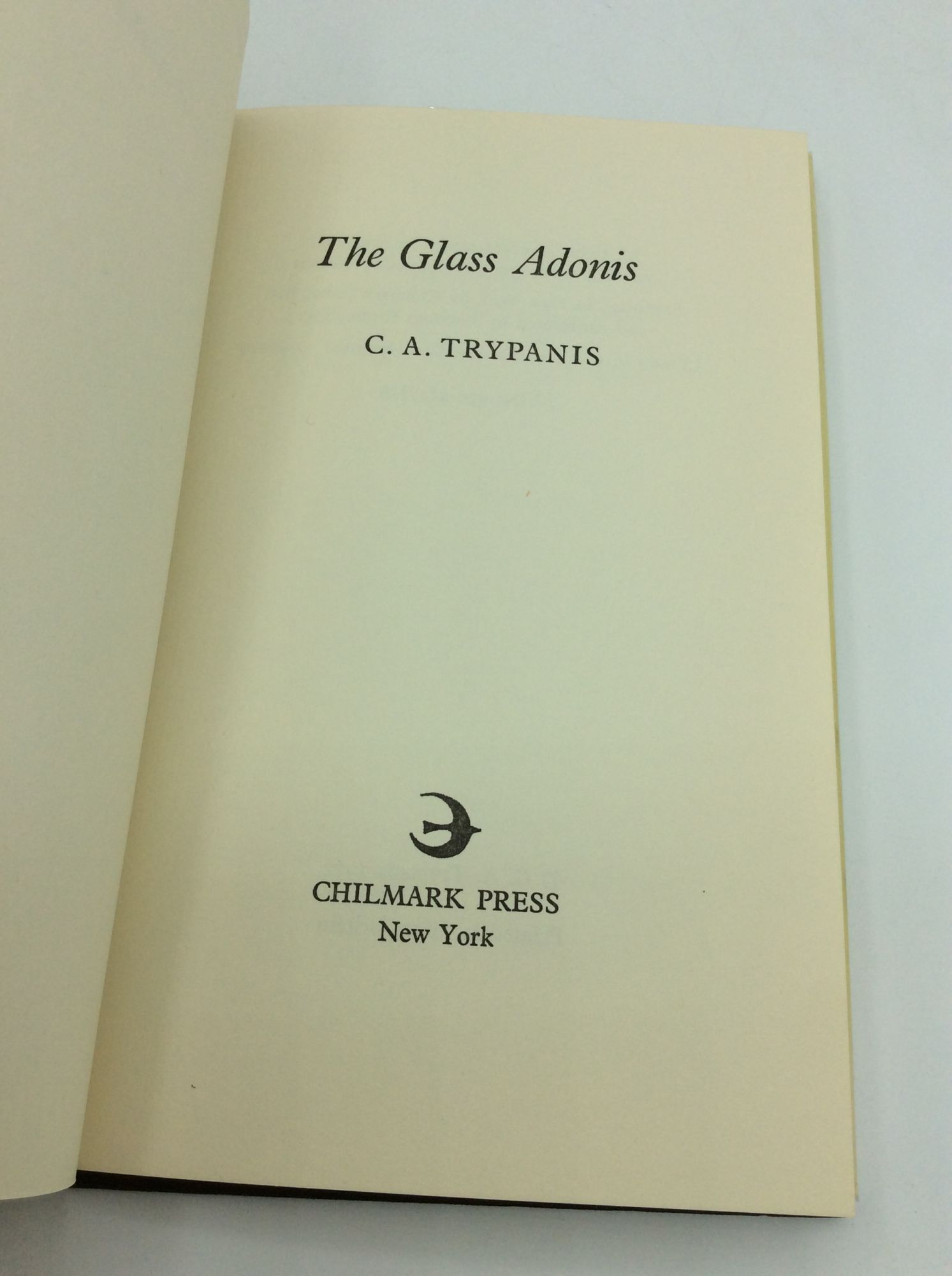 THE GLASS ADONIS | C A. Trypanis