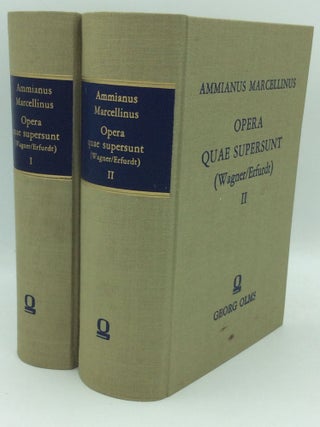 Item #186807 OPERA QUAE SUPERSUNT: Editionem Absolvit Car. Gottlob Aug. Erfurdt. Ammianus...