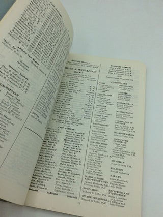 MASONIC DIRECTORY OF DAYTON, OHIO 1968