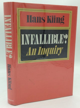 Item #186875 INFALLIBLE? An Inquiry. Hans Kung