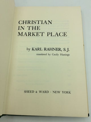 CHRISTIAN IN THE MARKET PLACE