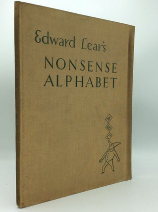 Item #186897 EDWARD LEAR'S NONSENSE ALPHABET. Edward Lear