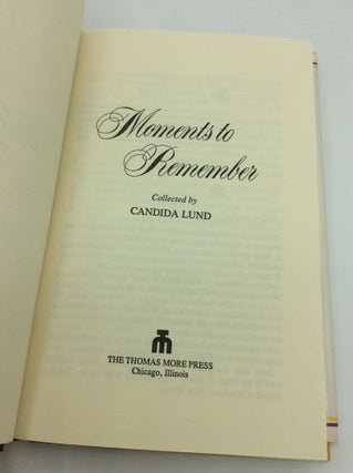 MOMENTS TO REMEMBER